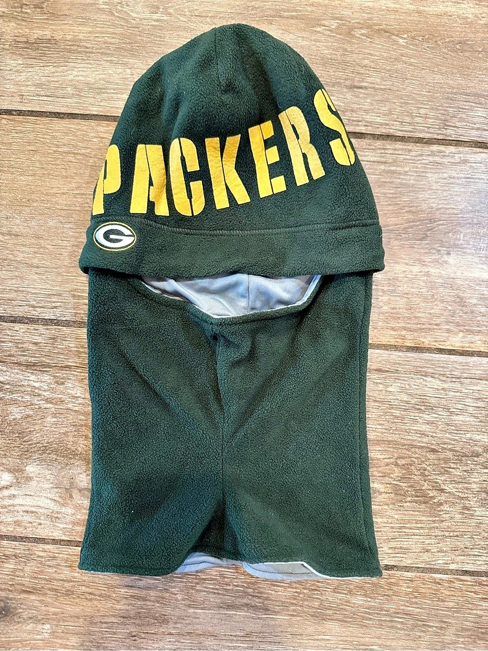 47 Brand OSFA Packers fleece trapper hat Packers Green & Yellow Like New